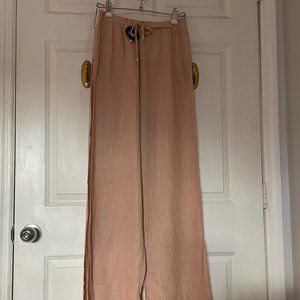 Seaside Sweetie Blush Swim Cover-Up Pants